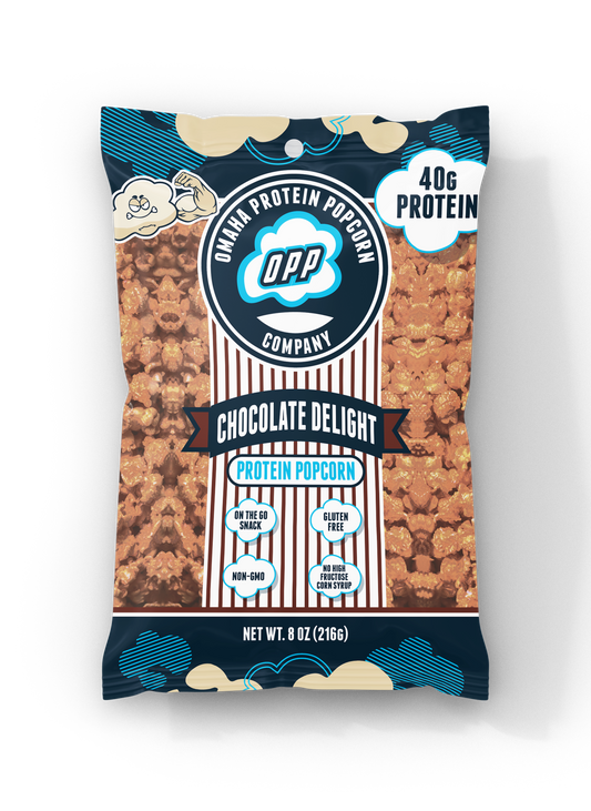 Omaha Protein Popcorn- Chocolate Delight