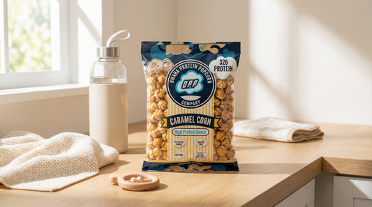 high-protein-popcorn-for-nursing-mothers-on-kitchen-counter