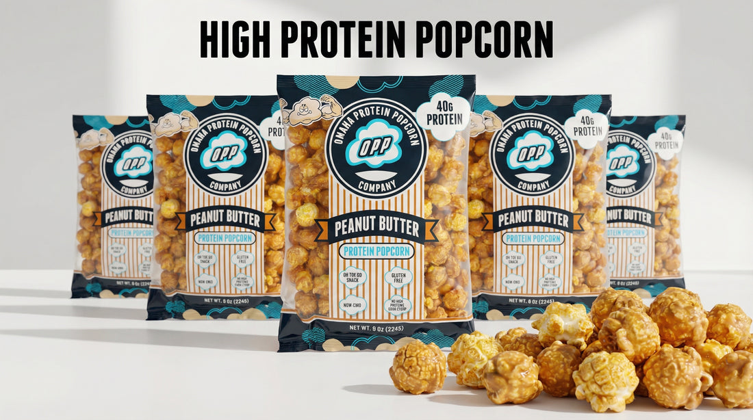 hero-image-of-high-protein-popcorn-bags-and-popped-kernels-on-clean-studio-background