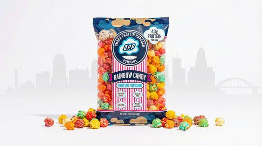 premium-protein-popcorn-bag-with-buffalo-ny-skyline-and-high-protein-label