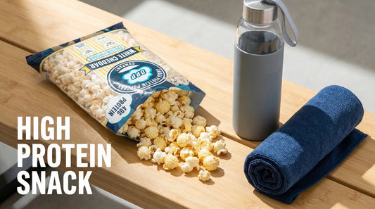high-protein-popcorn-on-gym-bench-for-athletes
