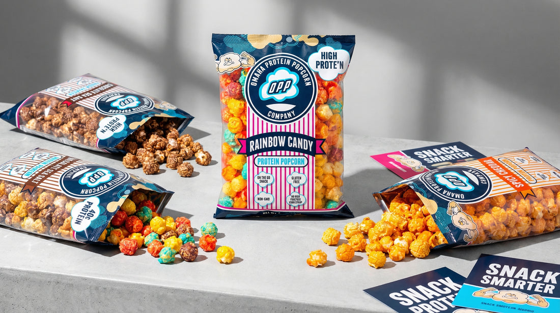 high-protein-popcorn-bags-with-flavored-popcorn-on-clean-surface