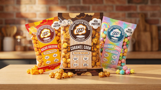 hero-image-of-omaha-protein-popcorn-bags-with-various-flavors