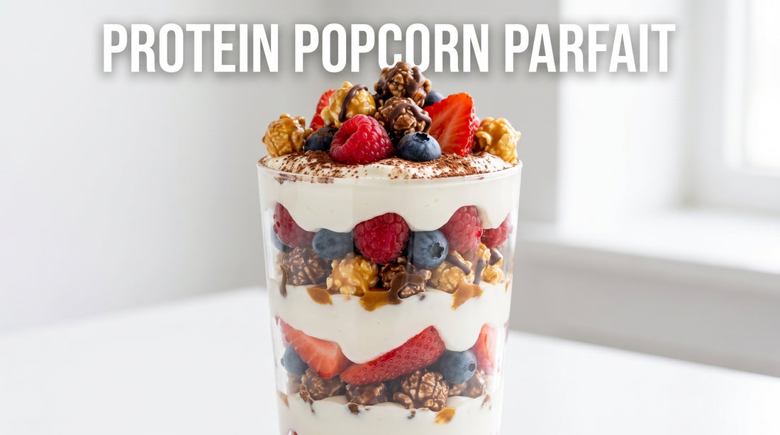 protein-popcorn-yogurt-parfait-with-fruit-and-creamy-layers