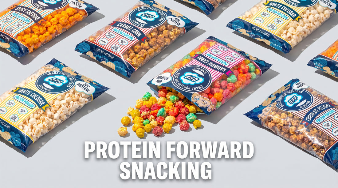 high-protein-omaha-protein-popcorn-bags-with-popcorn-on-clean-background