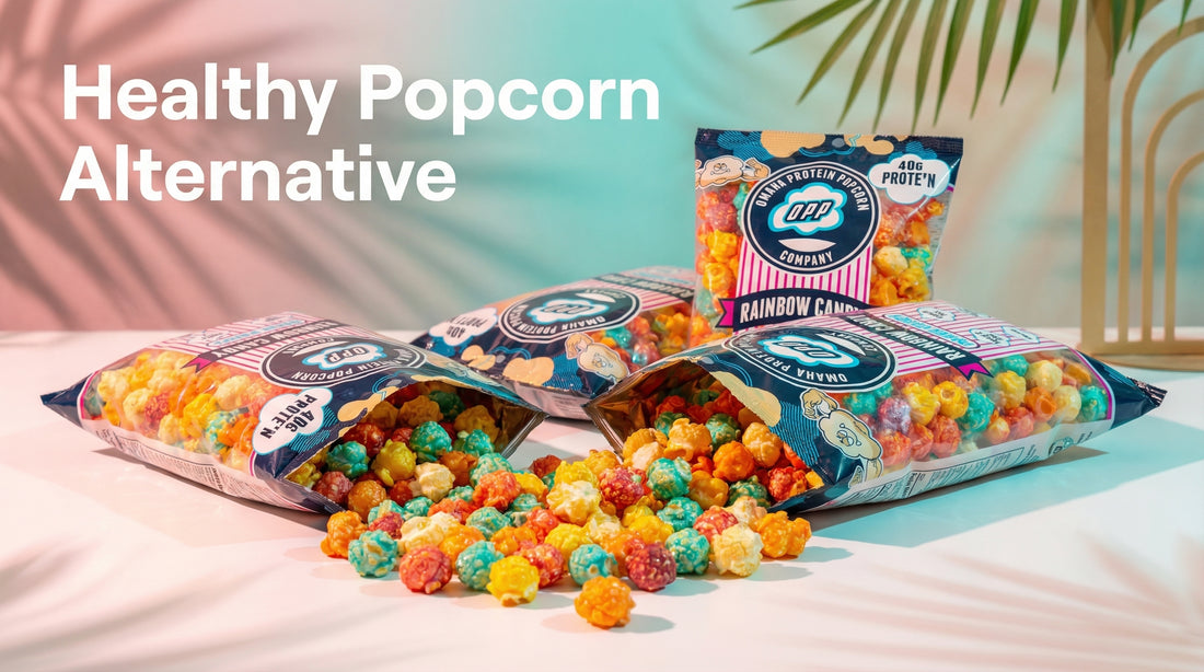 high-protein-popcorn-bags-with-miami-inspired-lighting