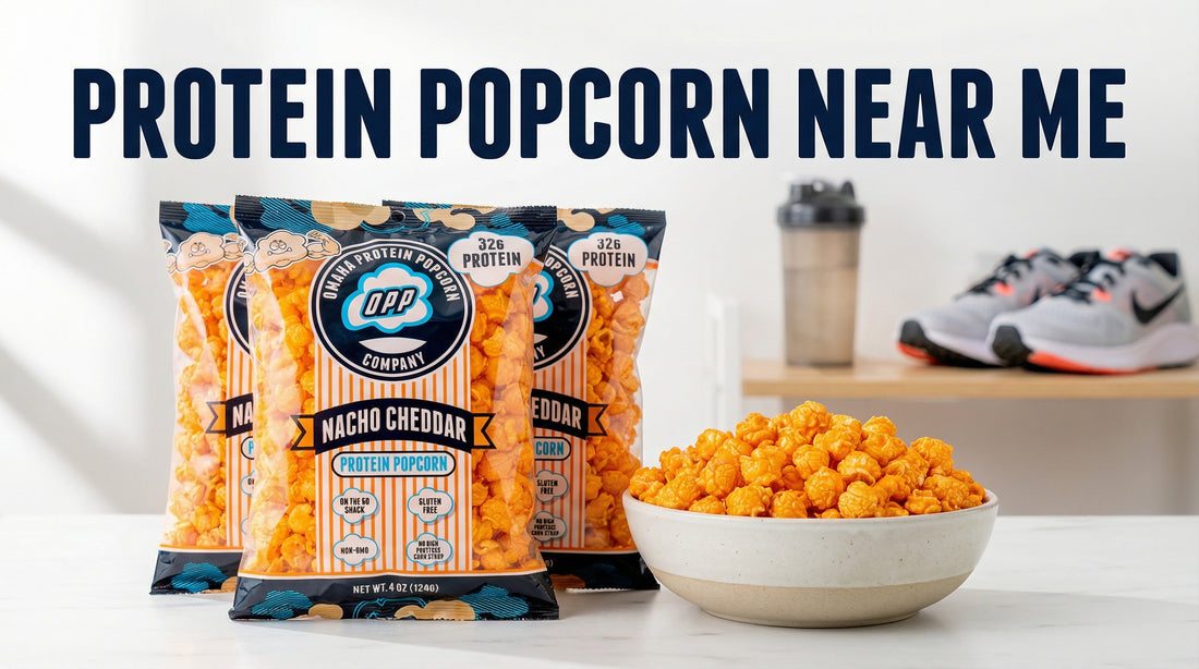 high-protein-popcorn-bags-and-bowl-on-clean-white-surface