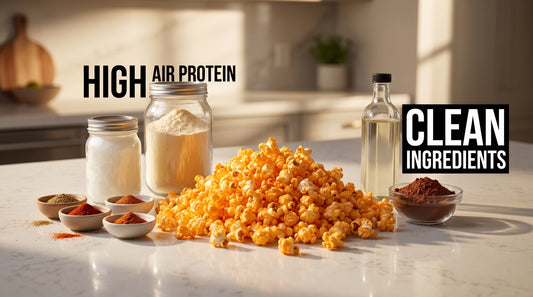 protein-popcorn-ingredients-displayed-with-whey-coconut-oil-and-seasonings