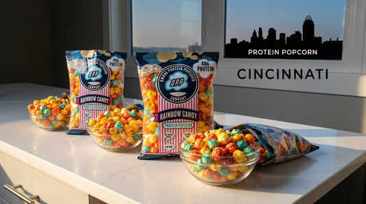 high-protein-popcorn-display-with-cincinnati-background