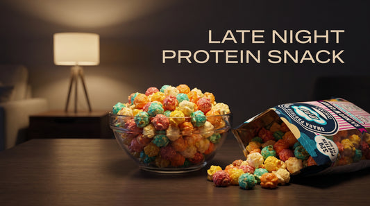 bowl-of-protein-popcorn-in-nighttime-setting-high-protein-snack-focus