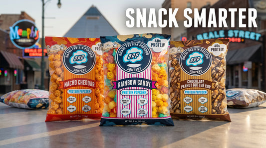 high-protein-popcorn-bags-with-memphis-background-and-crunchy-texture