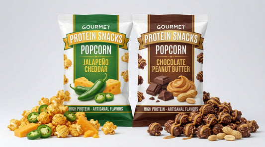 gourmet-protein-popcorn-in-premium-packaging-with-sweet-and-savory-flavors
