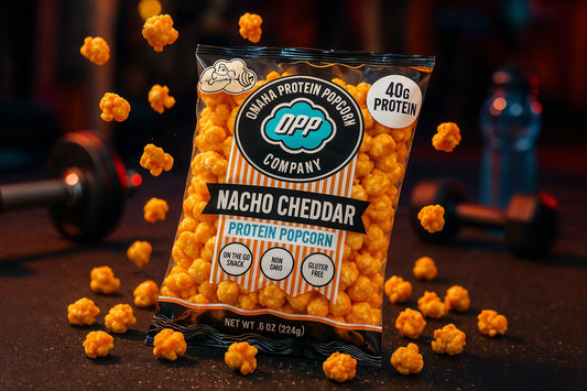 Nacho Cheddar Popcorn: The Bold, High-Protein Snack That Delivers Flavor and Fuel
