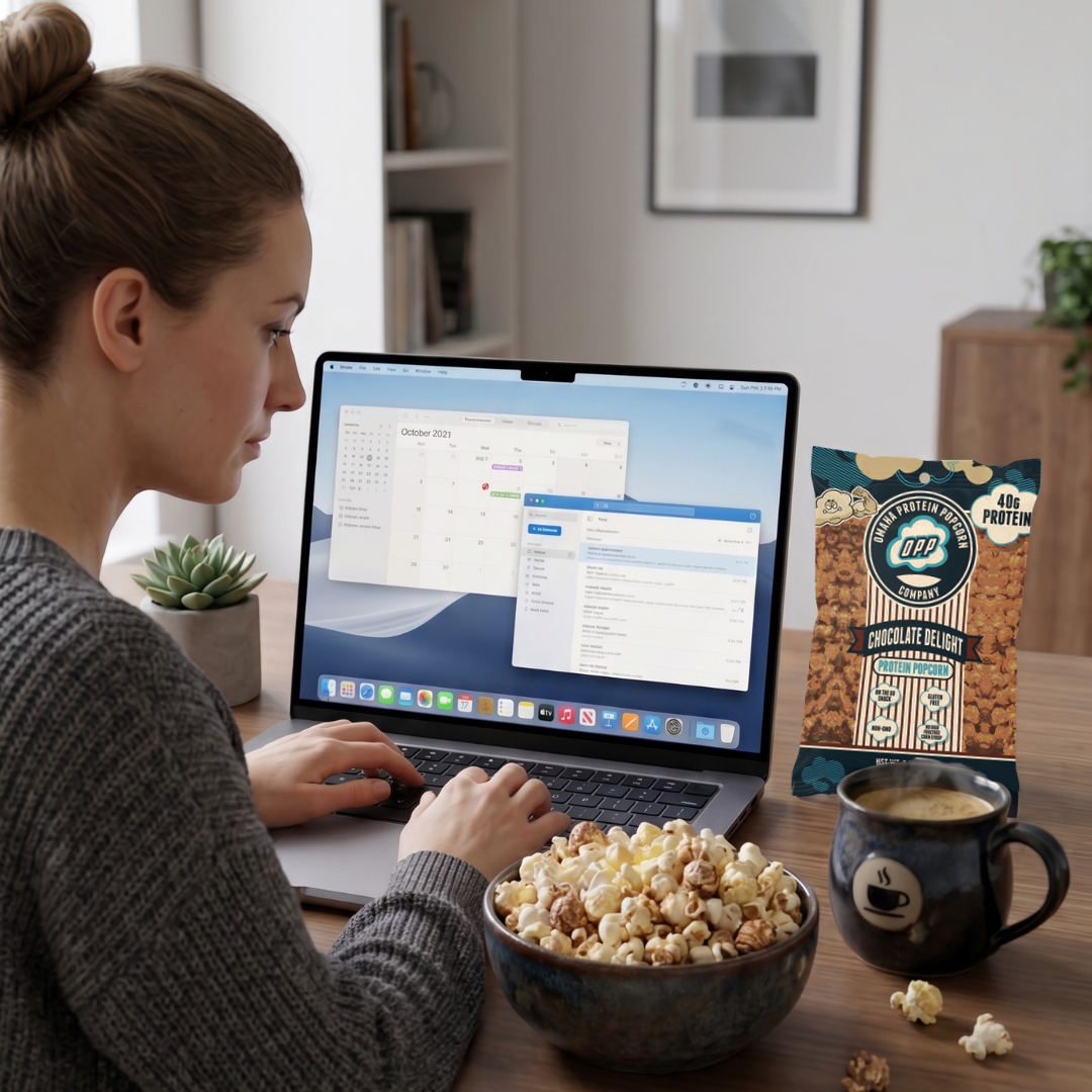Omaha Protein Popcorn- Chocolate Delight