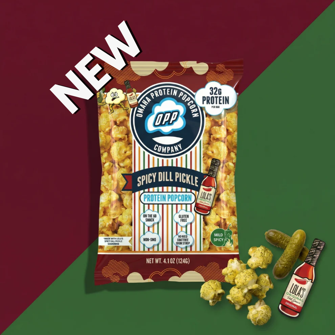 Omaha Protein Popcorn - Spicy Dill Pickle