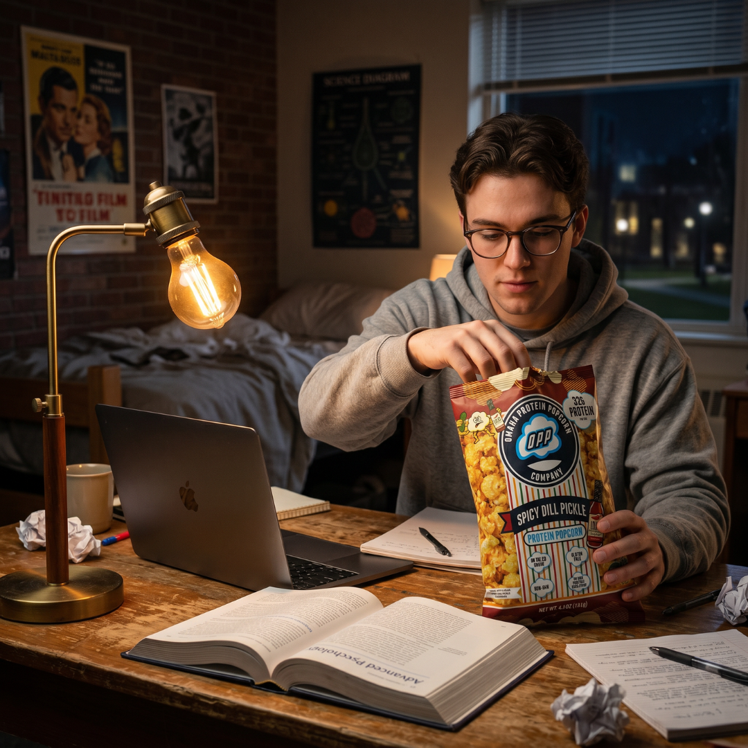 Omaha Protein Popcorn-Spicy Dill