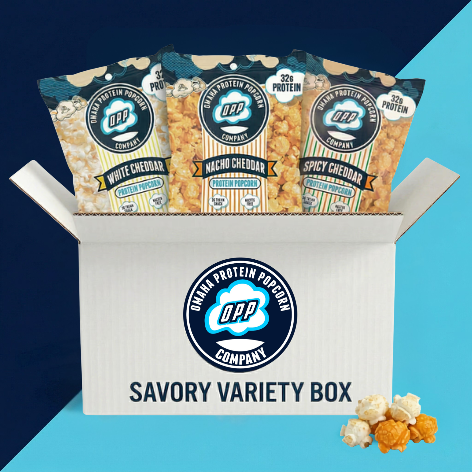 Products – Omaha Protein Popcorn